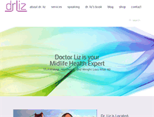 Tablet Screenshot of drlizmd.com